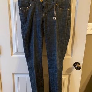 Denim Bebe jeans with flare leg